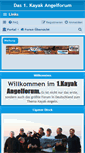Mobile Screenshot of kayak-angelforum.de